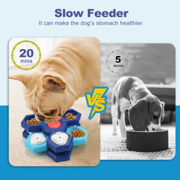 Pet Puzzle Feeder Toy – Interactive Slow Feeding Bowl for Dogs, Cats & More - Image 6
