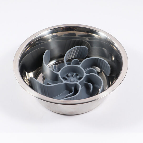 Dog Puzzle Slow Feeder Bowl – Silicone Anti-Choke Food Dish for Pets - Image 6