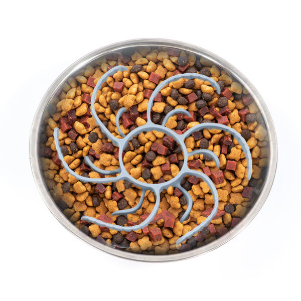 Dog Puzzle Slow Feeder Bowl – Silicone Anti-Choke Food Dish for Pets - Image 4