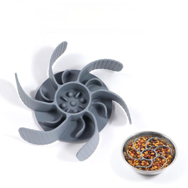 Dog Puzzle Slow Feeder Bowl – Silicone Anti-Choke Food Dish for Pets - Image 5